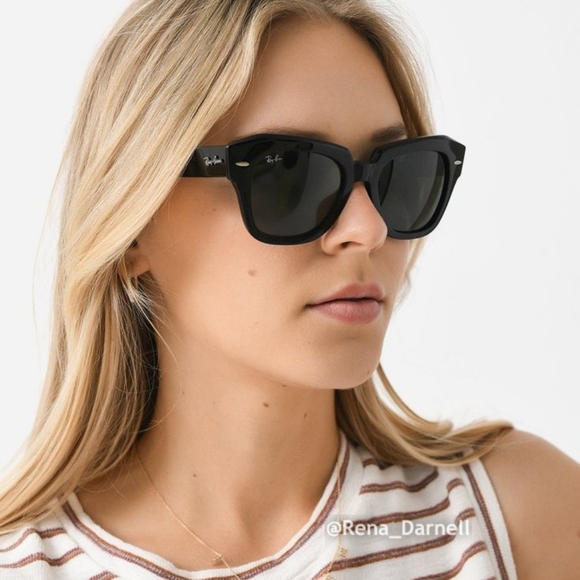 RayBan State Street RB2186 Black New